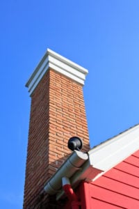 masonry brick chimney