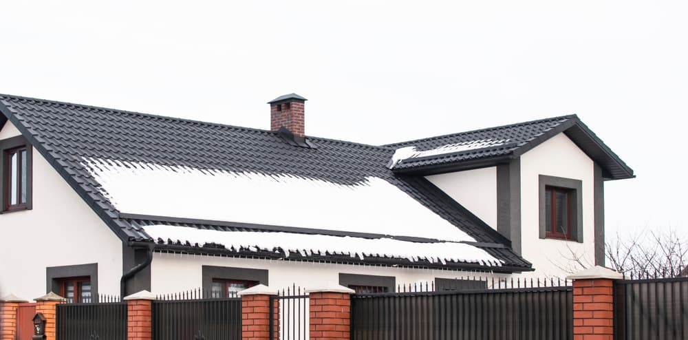 house-with-chimney-during-winter
