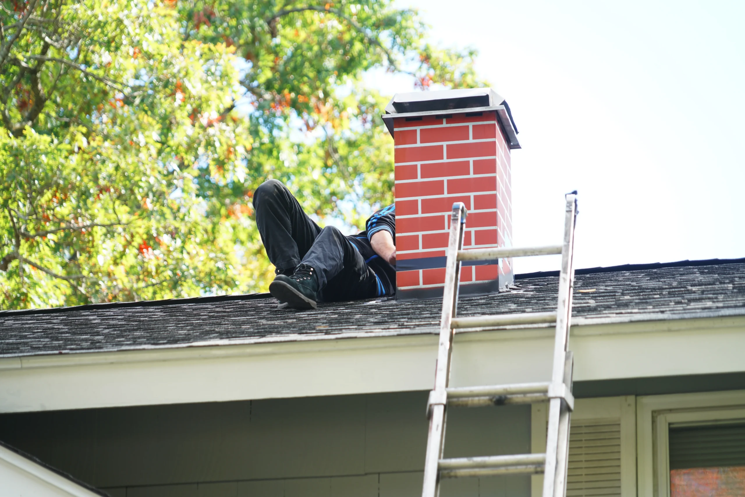 professional-working-on-chimney